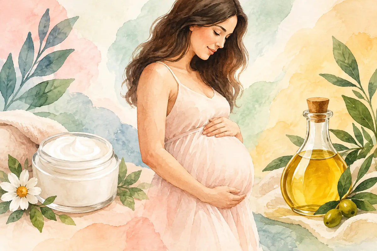 Crema o aceite en el embarazo: ¿cuál elegir?
