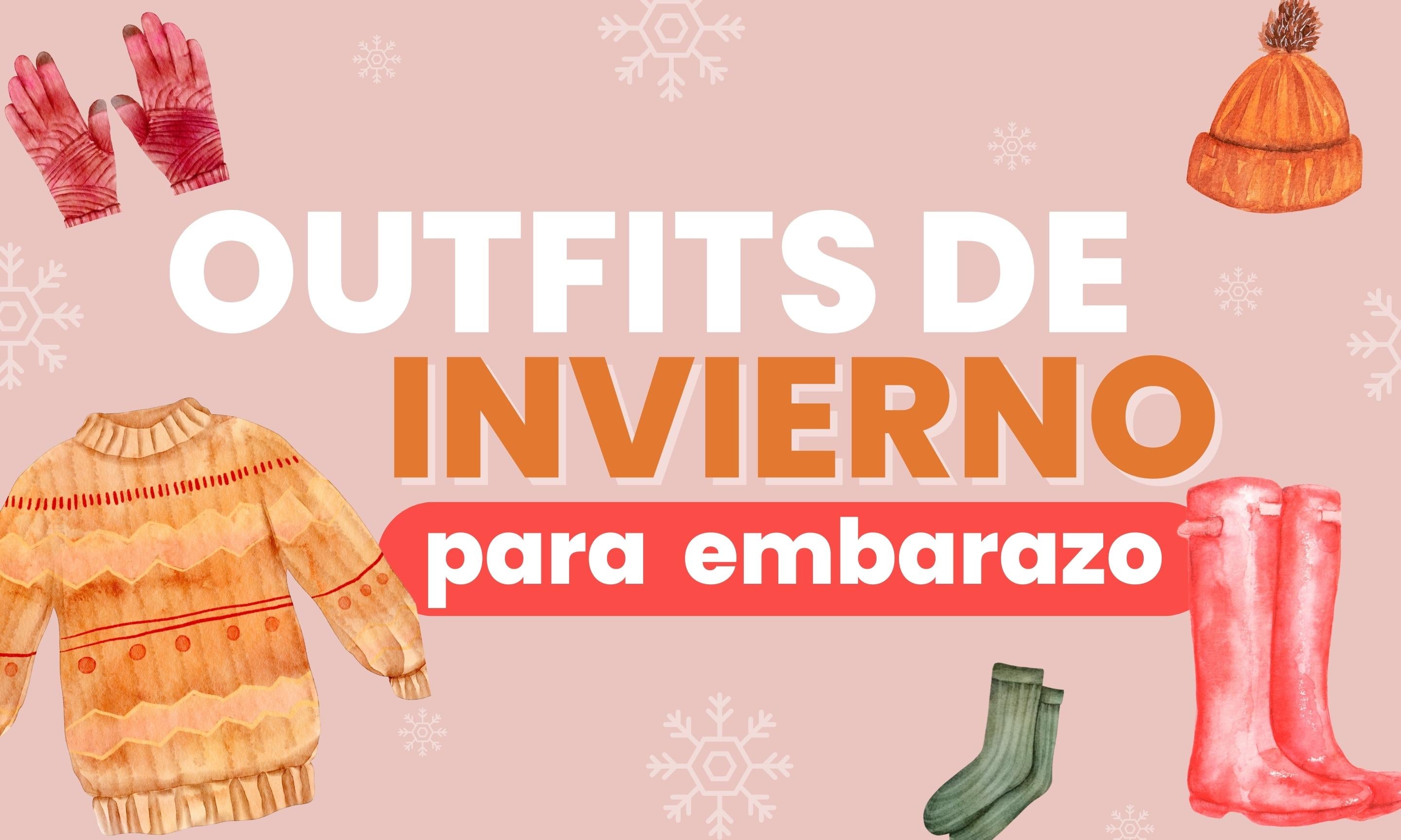 Outfits de invierno para embarazo