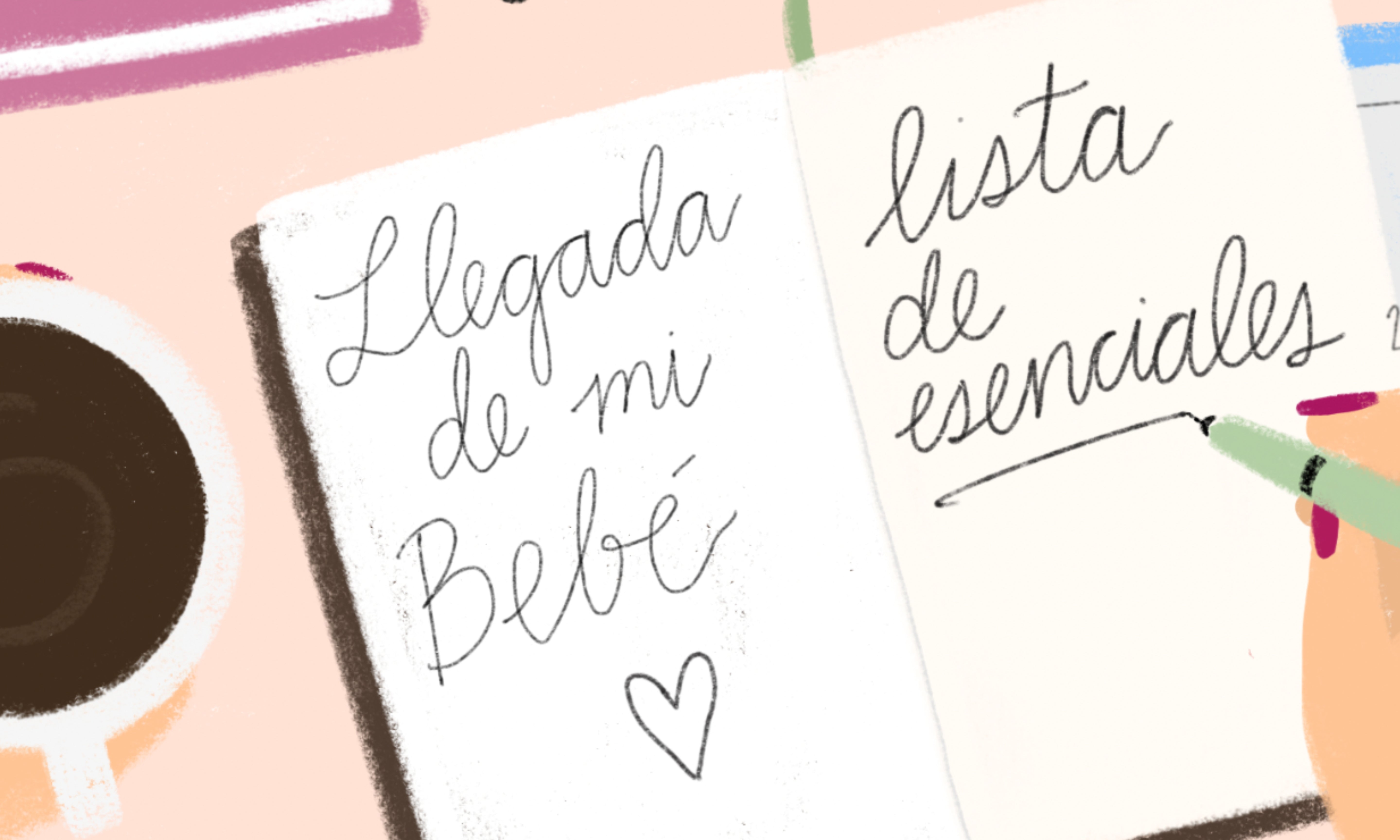 Llegada de mi bebé, Lista de esenciales