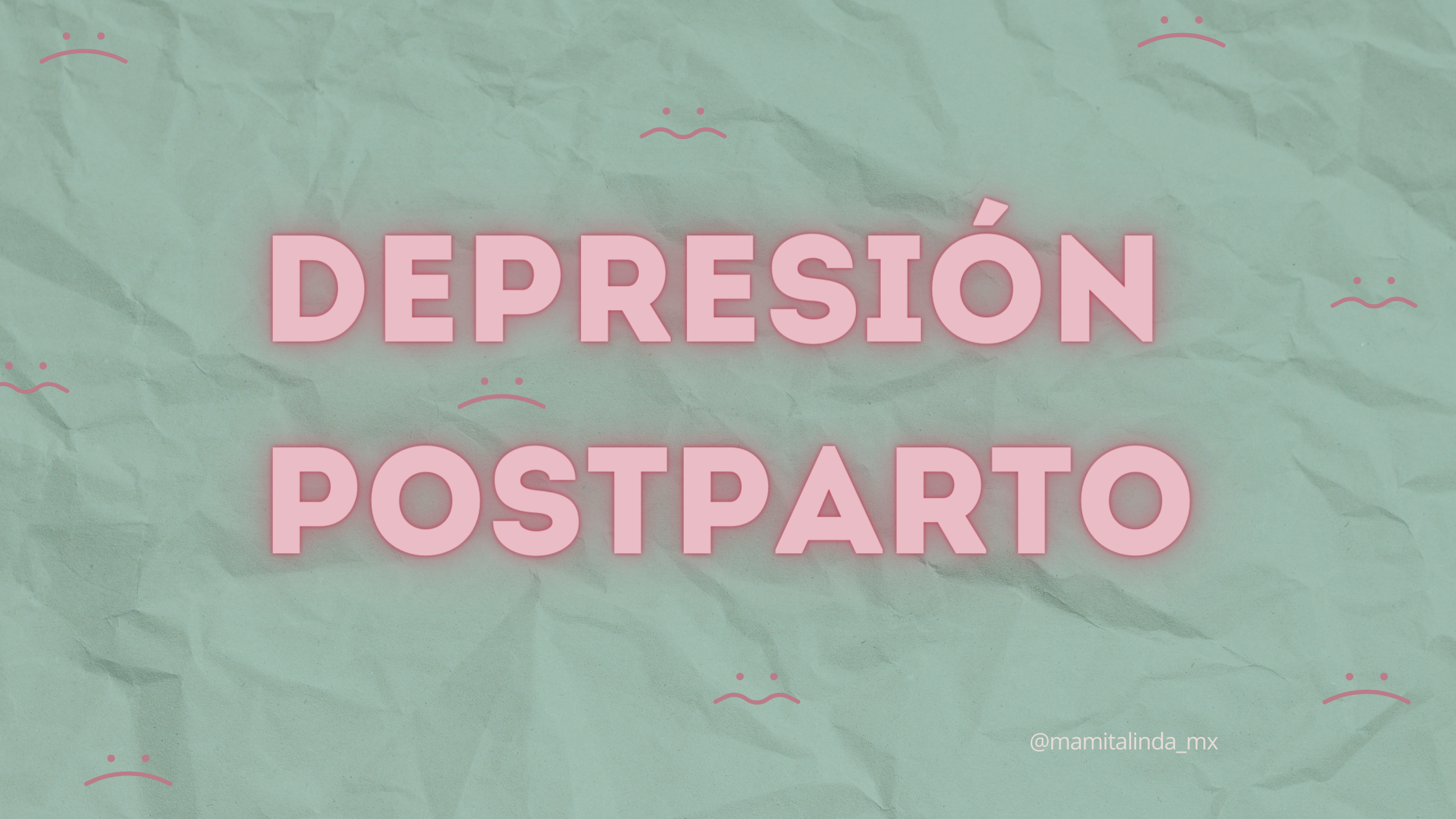 Depresión Postparto