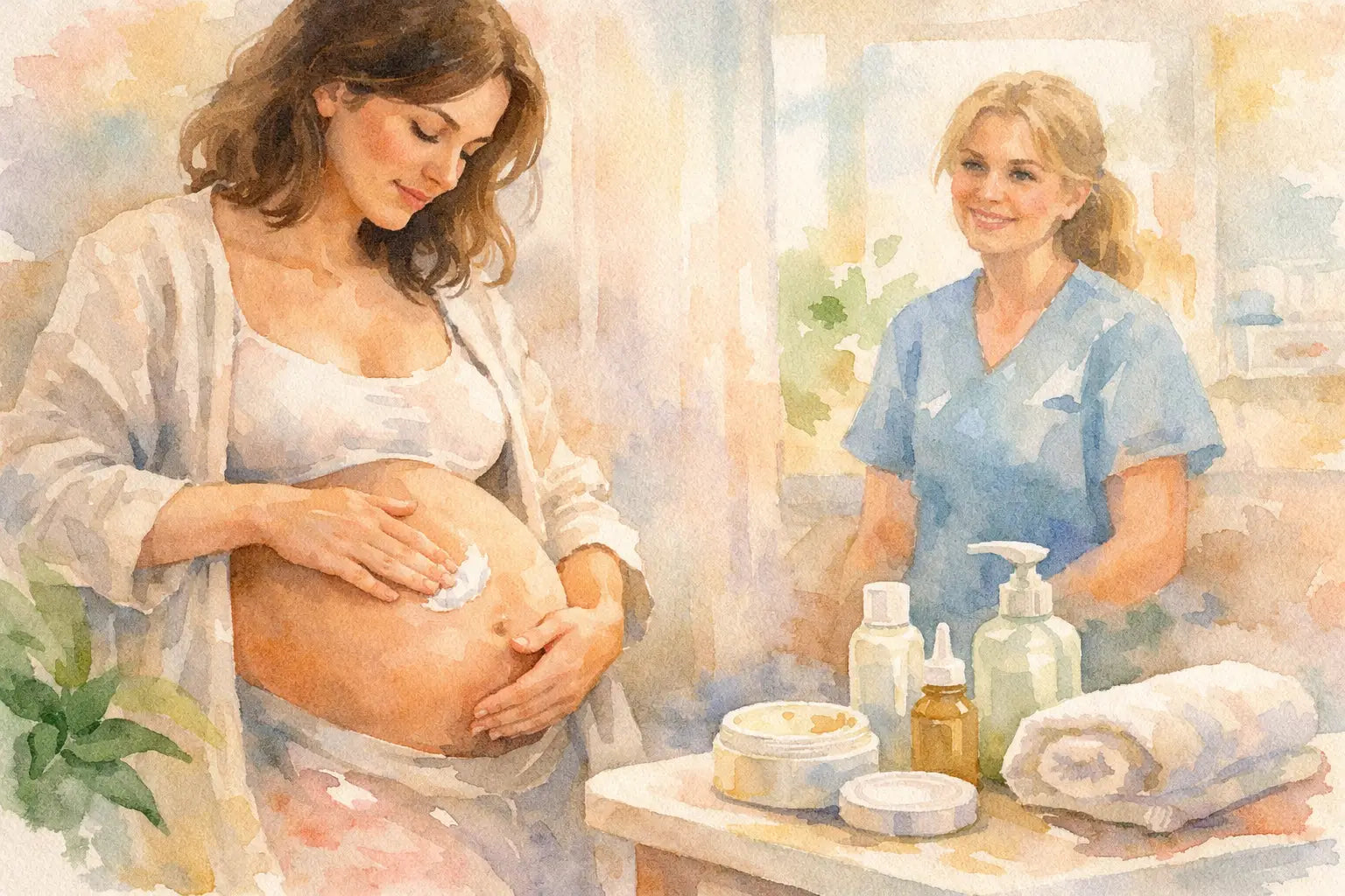 Qué aplicar en barriga embarazada para cuidarla