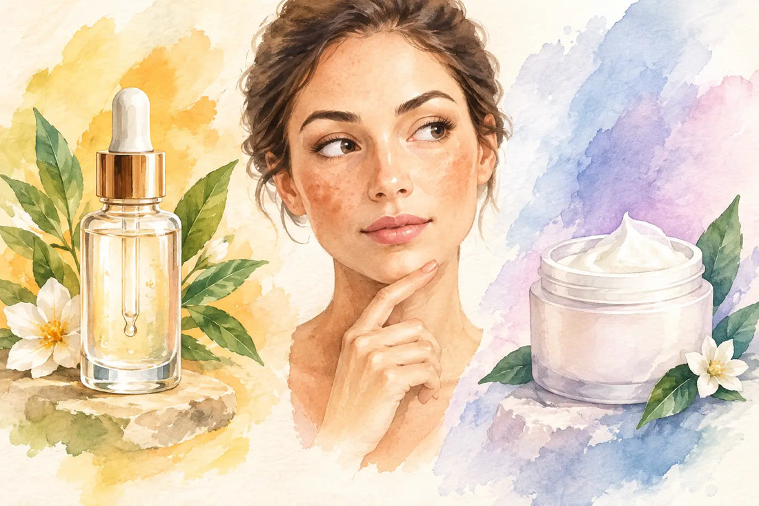 Serum versus crema antimanchas: cuál elegir