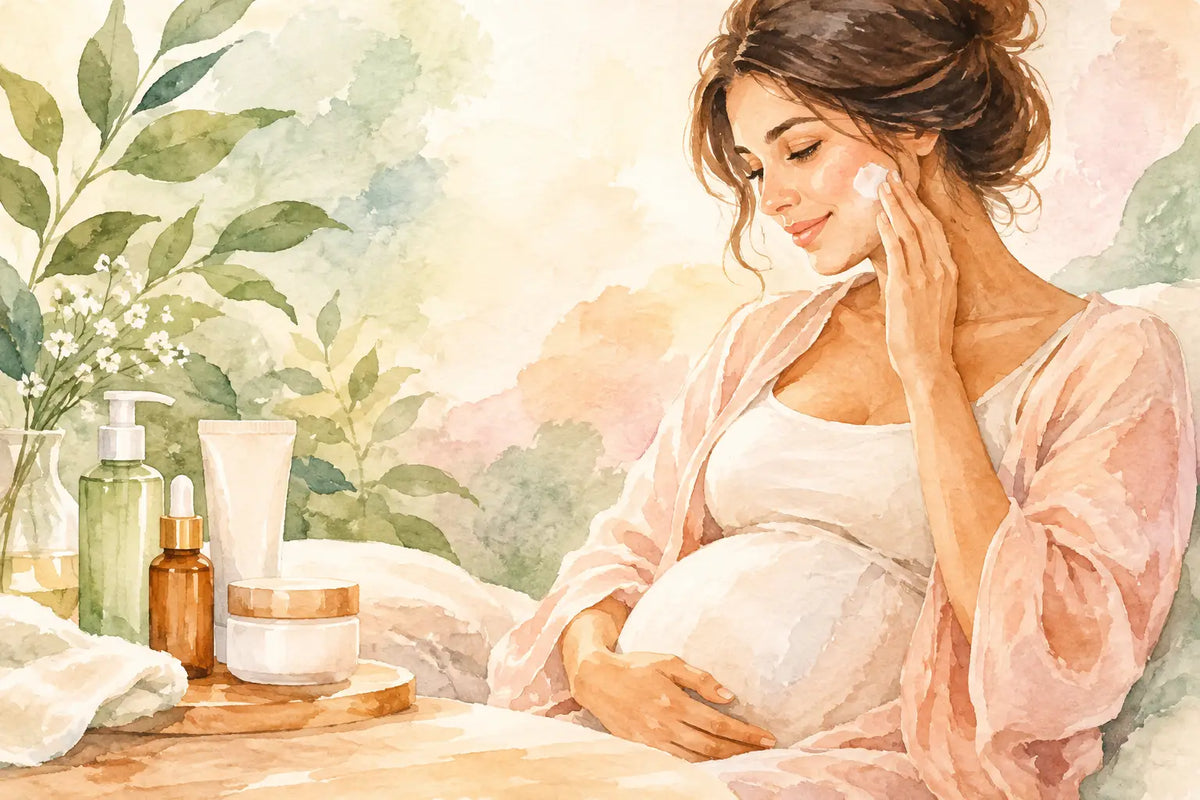 Cómo elegir skincare seguro en el embarazo