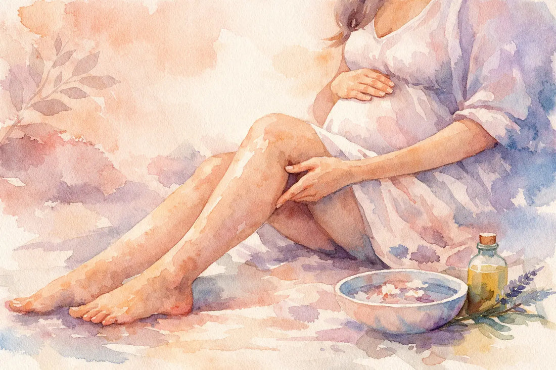 Piernas cansadas embarazo: remedio real