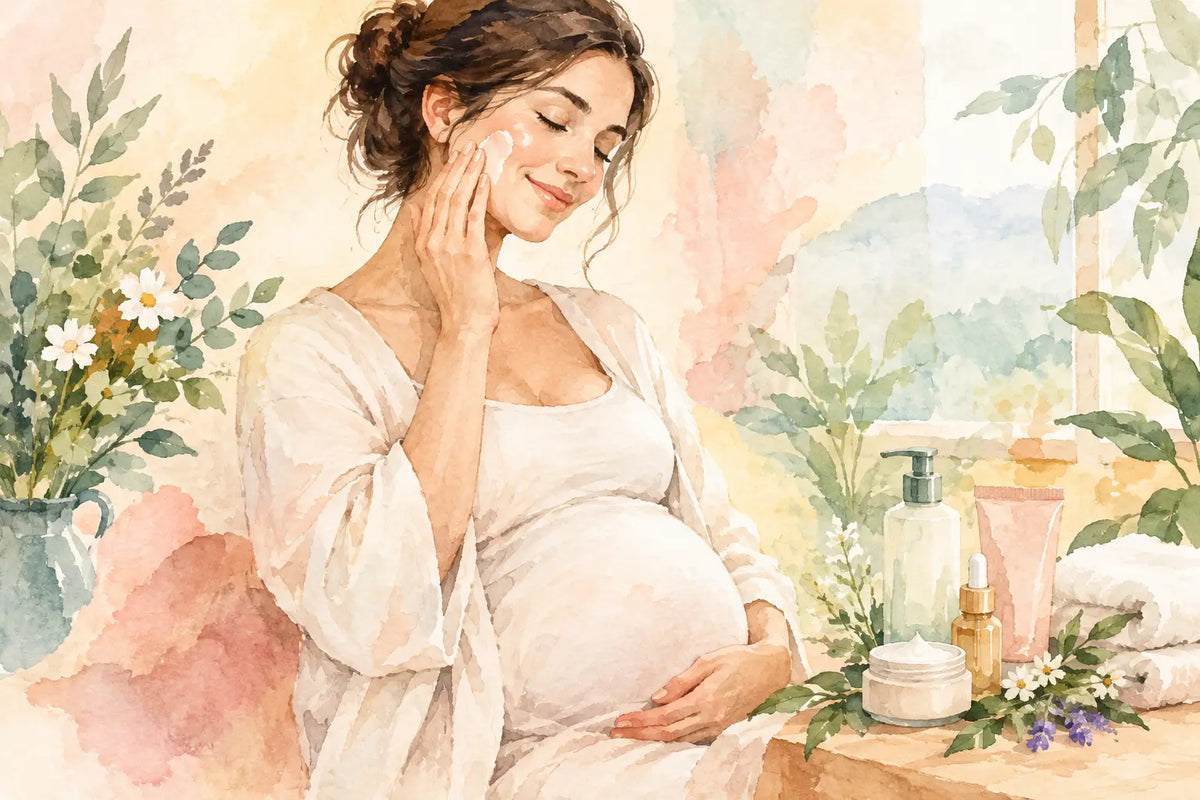 Cosmética prenatal para cuidar tu piel con calma