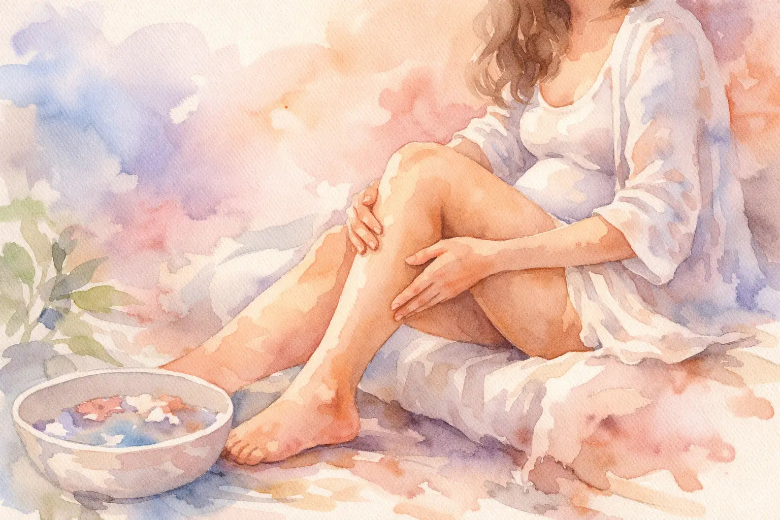 Cómo desinflamar piernas embarazada