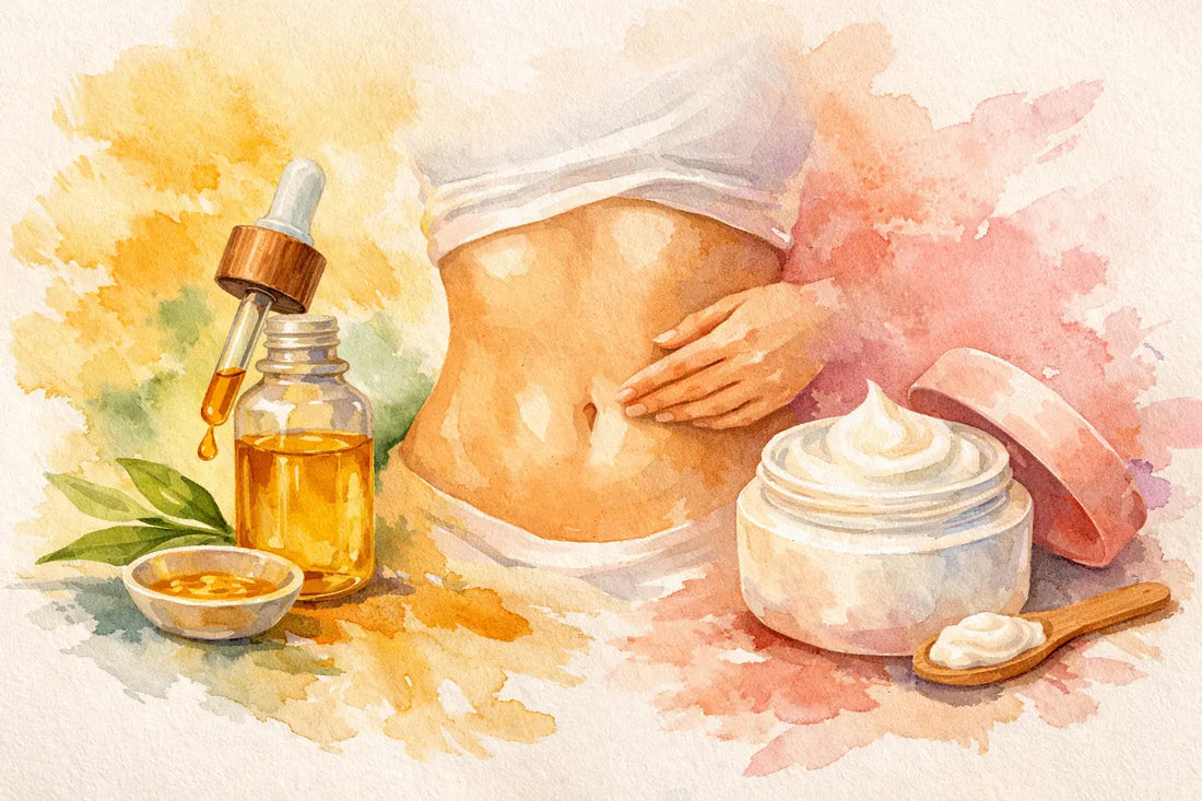 Aceite vs crema vientre: ¿cuál te conviene?
