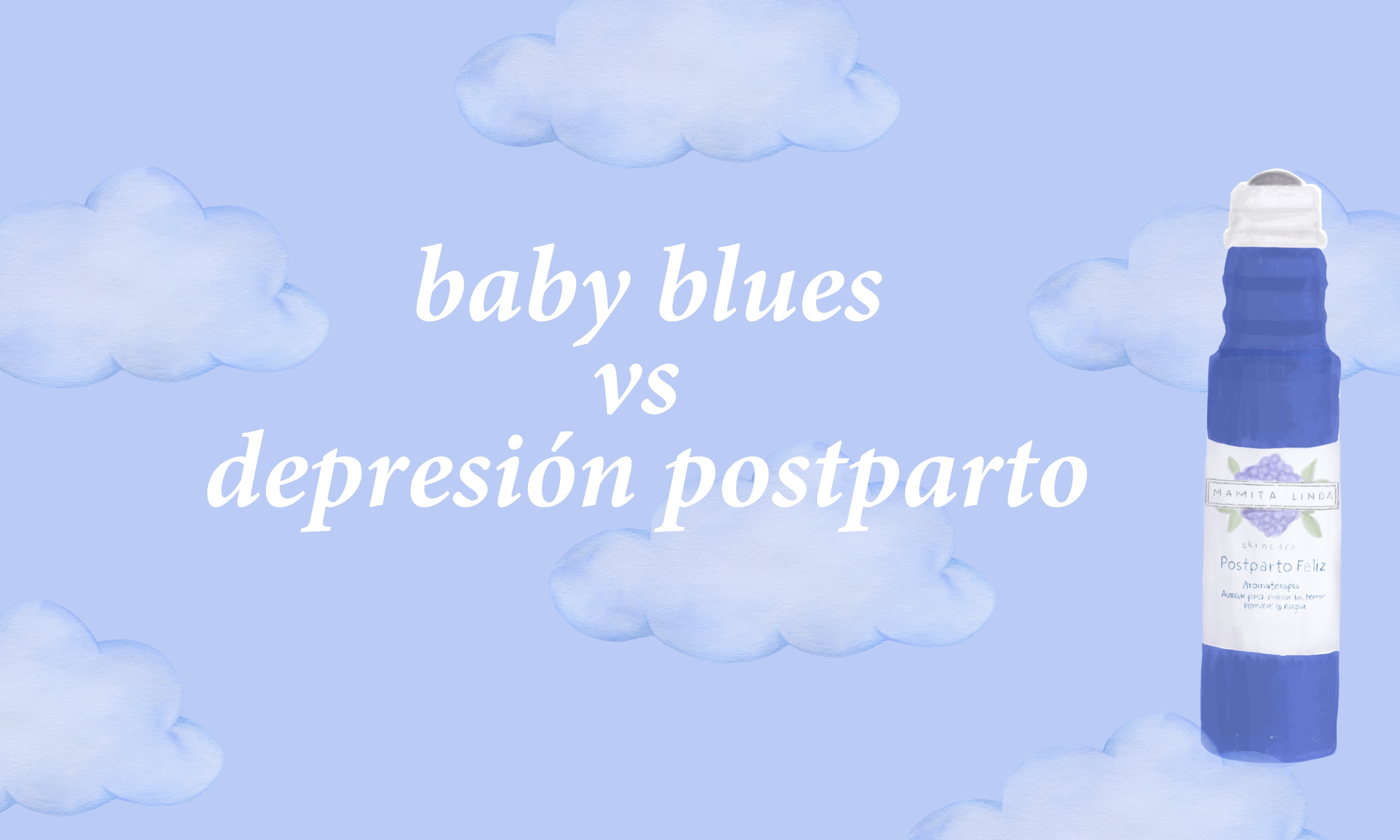 Baby blues vs depresión postparto