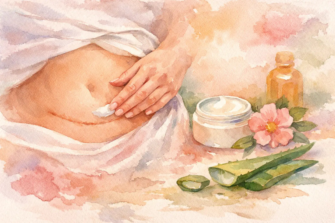 Crema para cicatriz de cesárea: qué sí ayuda
