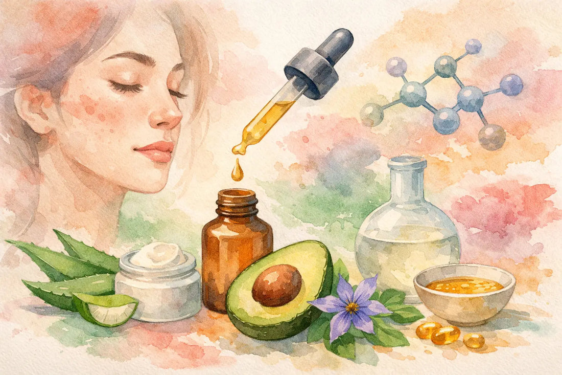 Mejores ingredientes para piel hormonal