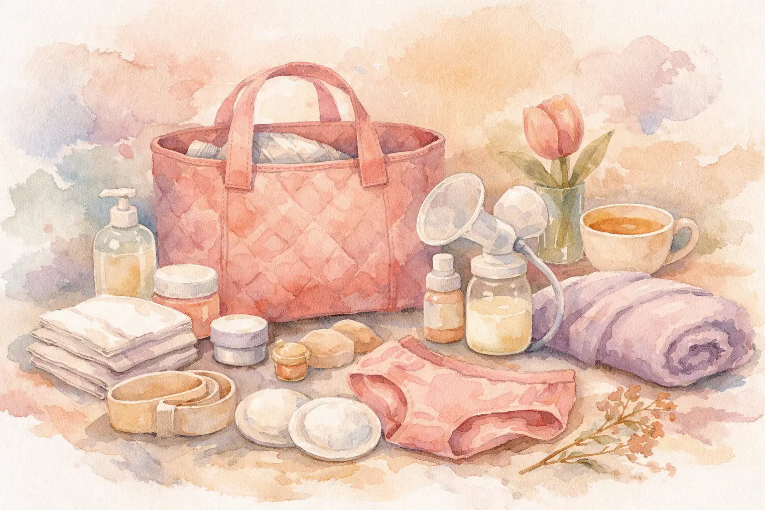 Kit postparto para mamá: qué sí debe llevar