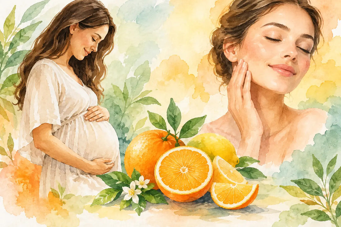 Vitamina C en el embarazo y cuidado de la piel