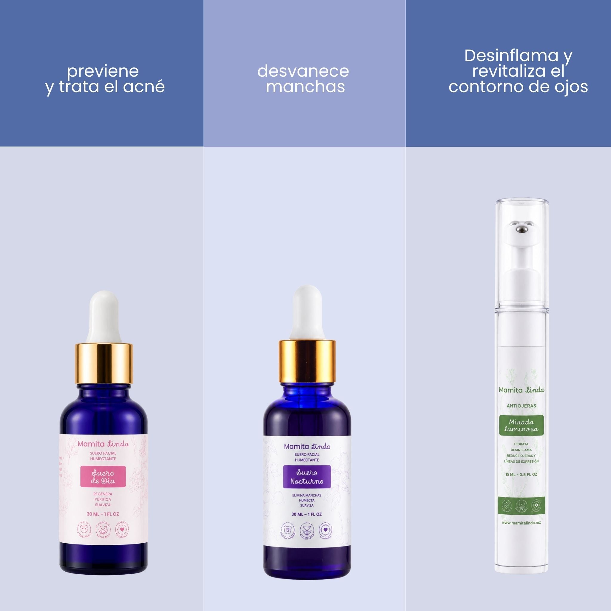 Kit Belleza - elimina manchas y ojeras y trata acné